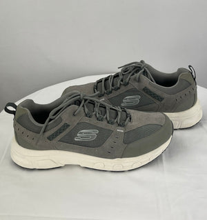 Skechers Men's Grey Oak Canyon Extra Wide Fit Memory Foam Sneakers Size 13