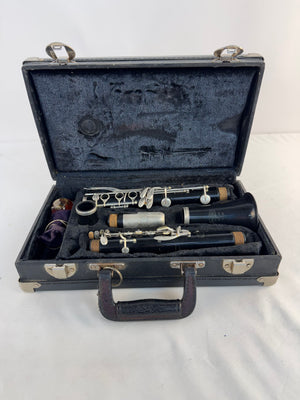 VTG Bundy Resonite Bb Student Clarinet Selmer USA - Untested - For Parts/Repair