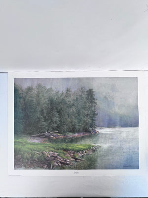 Fresh Air by Mitchell D. Tolle Print Doubled Signed 25" x 33" #201/300