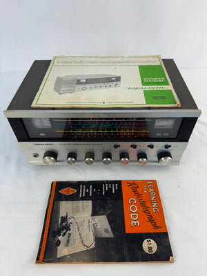 *POWERS ON* VTG Realistic DX-160 Shortwave Receiver w/ Manual & ARRL Code Book