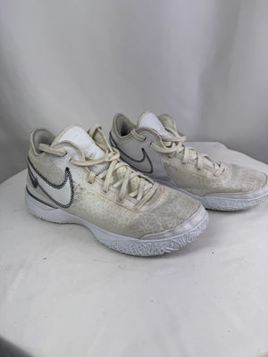 Nike Zoom LeBron NXXT Gen White Black Silver DR8784-101 Sneakers Men’s 13