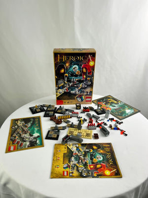LEGO 3859 HEROICA Nathuz Buildable Game In Box w/ Instructions - Uncounted Pcs