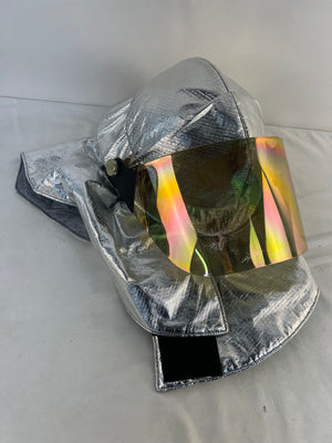 Paul Conway Lion Legacy Proximity Firefighting Helmet Hood Shroud Sz 5.5-9.5