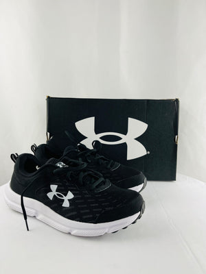 Under Armour UA Charged Assert 10 2E Black Sneakers Mens 11 | 3028816-002