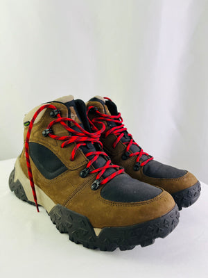 Timberland Motion Scramble Mid Waterproof Brown Hiking Boots Size 13
