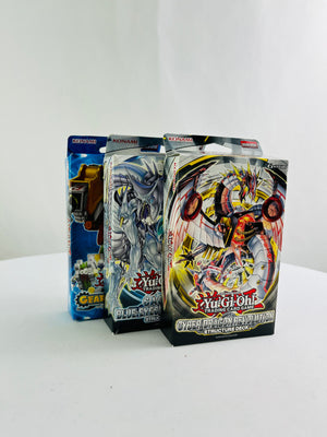 Yu-Gi-Oh! 1st EDITION Sealed Structure Deck Set of 4 Blue Eyes, Cyber Dragon +