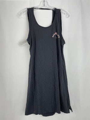 Salt Life Live Salty Tie Back Beachy Summer Casual Gray Dress Women's Medium NWT